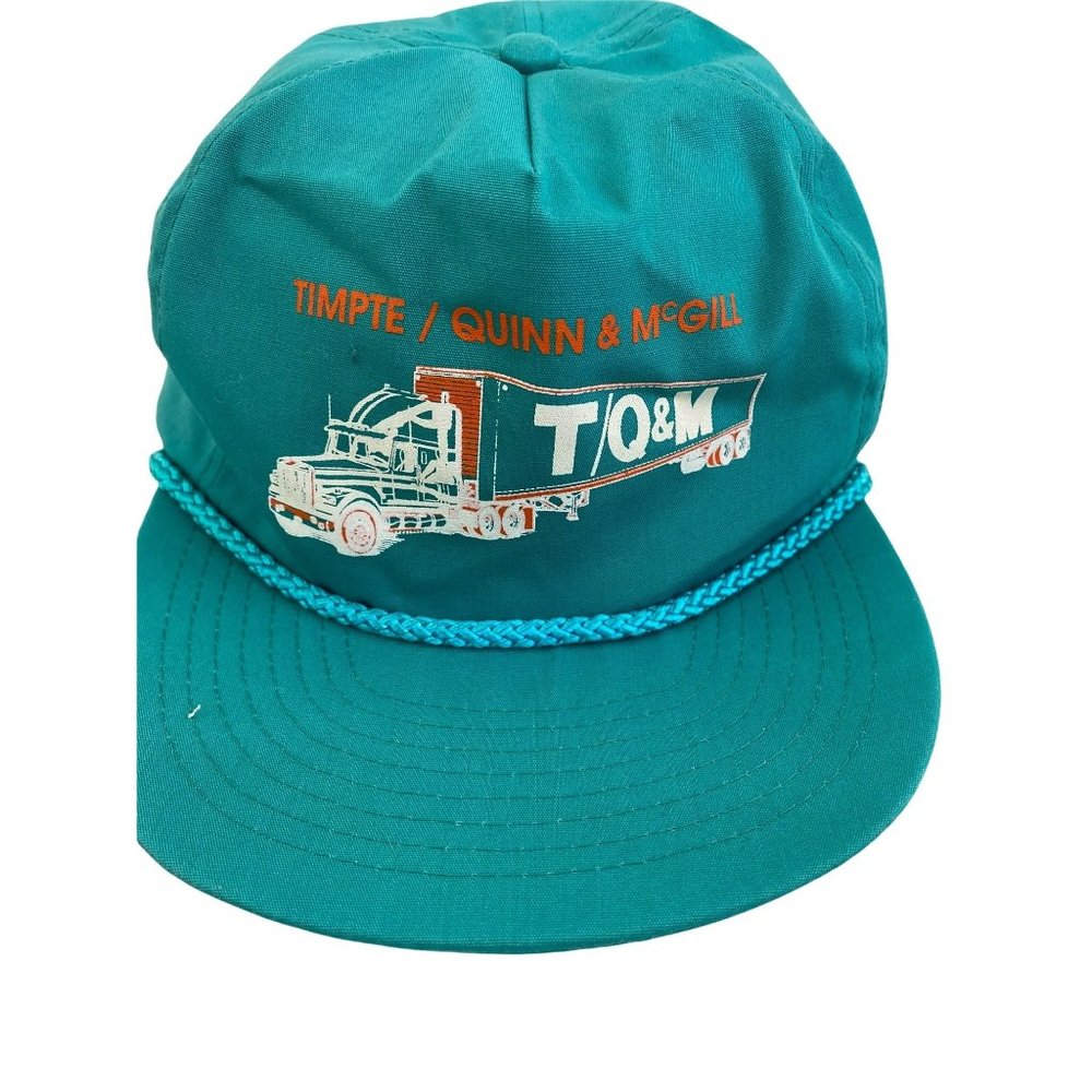 Vintage Timpte quinn mcgill trucking trucker hat cap